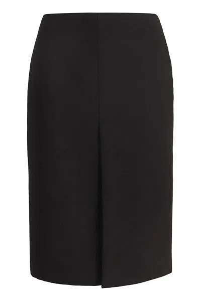 Gucci Wool Crepe Skirt
