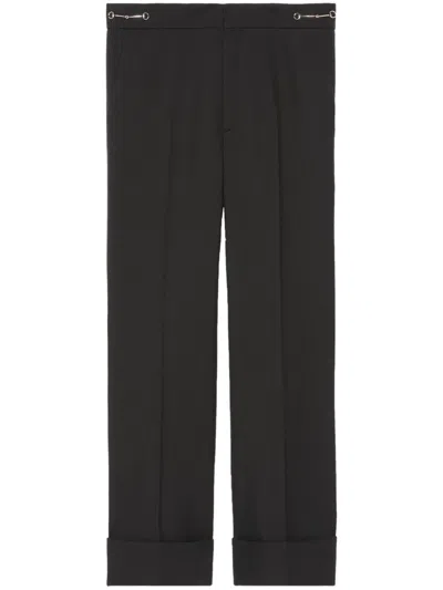 Gucci Wool Cropped Trousers