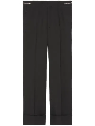 Gucci Wool Cropped Trousers