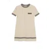 Gucci Wool Dress With Contrast Trim In White
