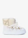 Gucci Women's Wool-effect Booties In White