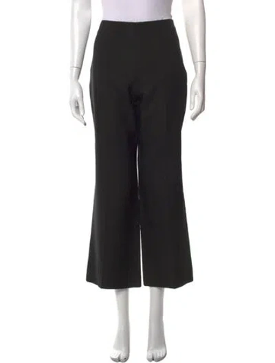 Pre-owned Gucci Wool Flared Pants W/ Tags In Black