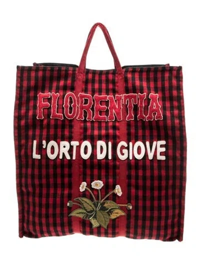 Pre-owned Gucci Wool Florentina In Red