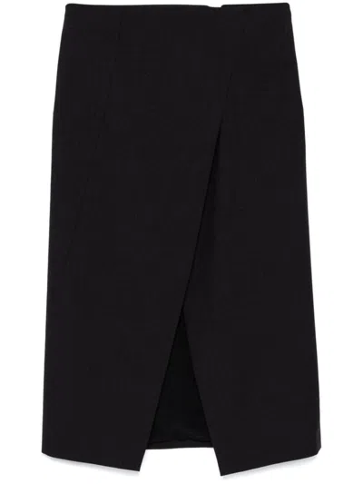 GUCCI GUCCI WOOL GABARDINE SKIRT