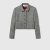Gucci Wool Grisaille Jacket In Gray