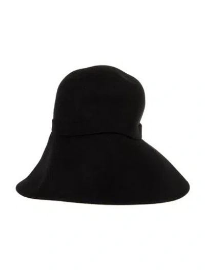 Pre-owned Gucci Wool Hat In Black