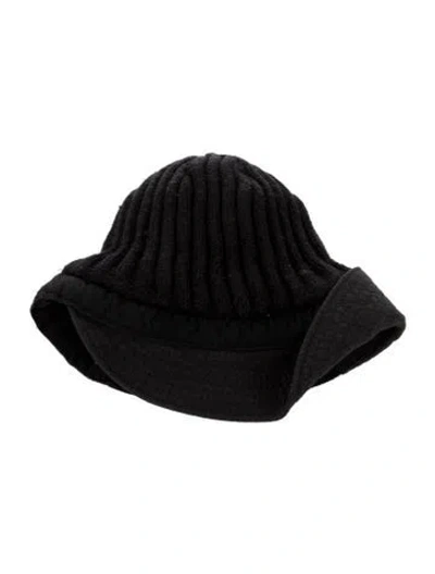 Pre-owned Gucci Wool Hat S International In Black