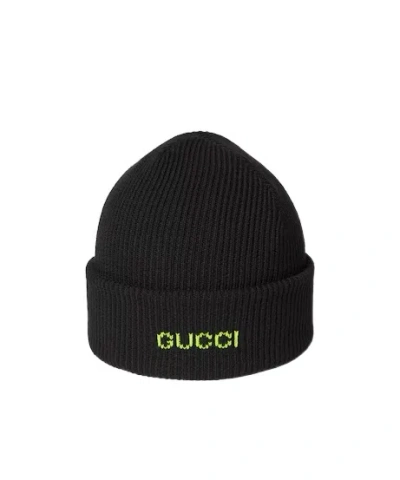 GUCCI GUCCI EMBROIDERY HAT