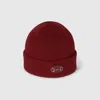 Gucci Horsebit Ribbed-knit Wool Beanie In Burgundy