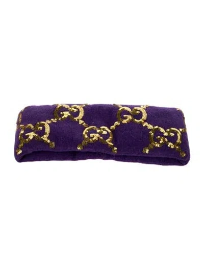 Pre-owned Gucci Wool Headband In Multi