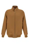 Gucci Wool Jacket Casual Jackets And Parka Brown In Brown