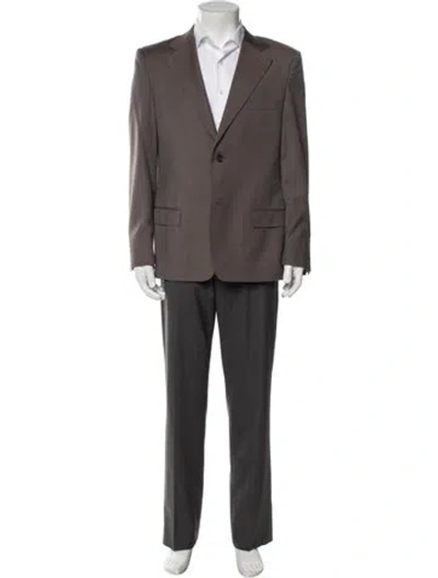 Pre-owned Gucci Wool Jacket In Gray