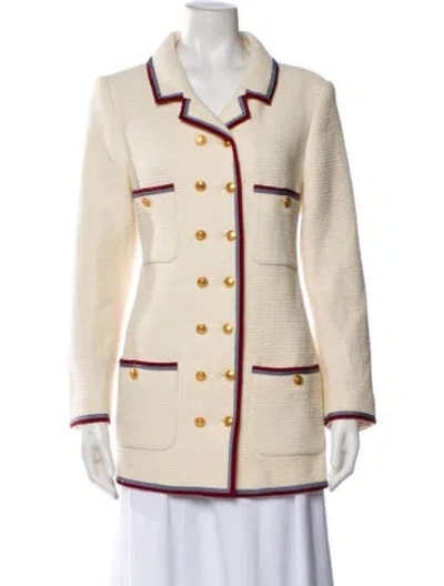 Pre-owned Gucci Wool Jacket In Neutral