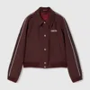 Gucci Wool Jacket With Logo Patch