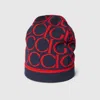 Gucci Wool Jacquard Hat In Blue
