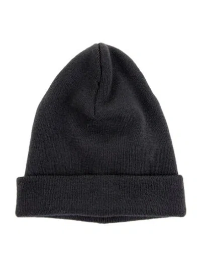Pre-owned Gucci Wool Knit Beanie In Grey