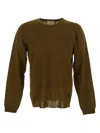 Gucci Men's Wool Jersey In Military Green
