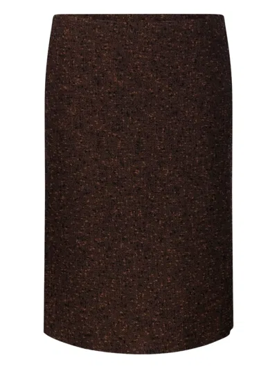 GUCCI WOOL MIDI SKIRT