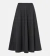 Gucci Women Wool Skirt In Grey