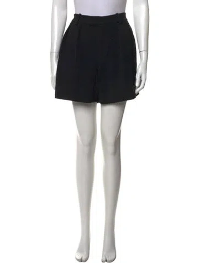 Pre-owned Gucci Wool Mini Shorts In Black