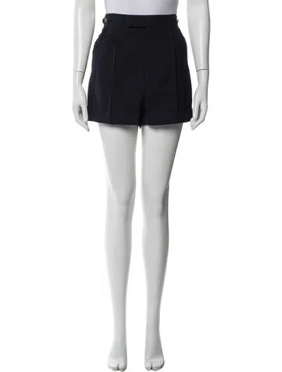 Pre-owned Gucci Wool Mini Shorts W/ Tags In Blue