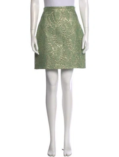 Pre-owned Gucci Wool Mini Skirt