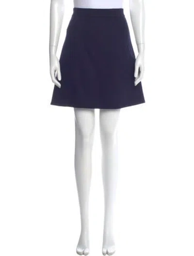 Pre-owned Gucci Wool Mini Skirt In Multi