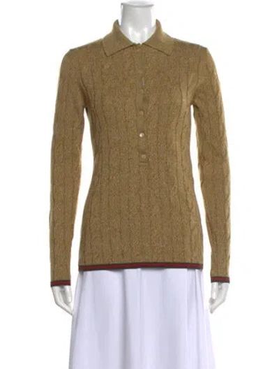 Pre-owned Gucci Wool Mock Neck Sweater W/ Tags