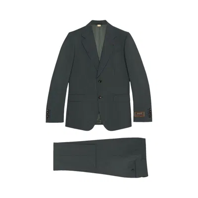 Pre-owned Gucci Wool Mohair Suit 'ripe Olive' | Green | Men's Size 48