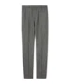 Gucci Wool Mouliné Pant In Gray