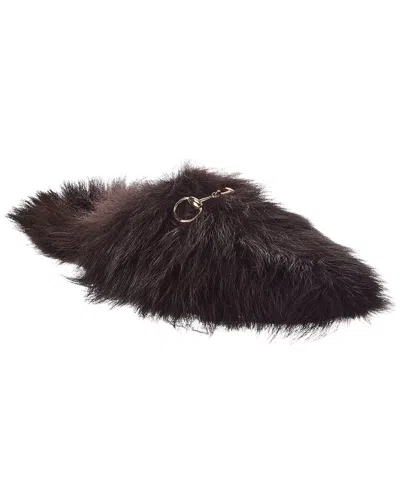 Gucci Wool Mule In Black