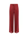 Gucci Wool Trousers With Front Pleats And Pockets