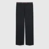 Gucci Wool Pant With Selvedge Detail