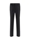 Gucci Wool Blend Twill Bush Trousers