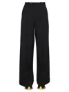 Gucci Wool Trousers In Black