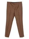 Gucci Wool Pants In Brown