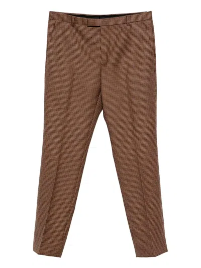 Gucci Wool Pants In Brown
