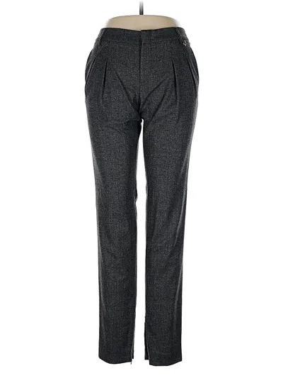 Pre-owned Gucci Wool Pants In Gray