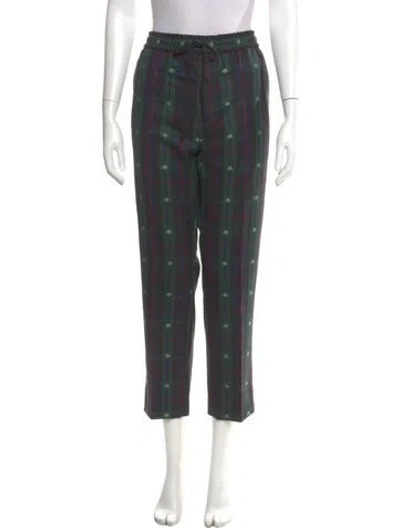 Pre-owned Gucci Wool Pants In Gray