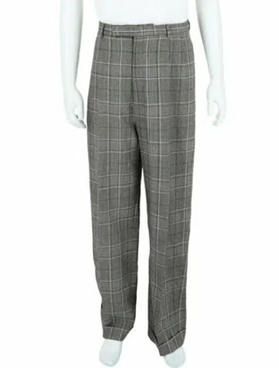 Pre-owned Gucci Wool Pants W/ Tags In Gray