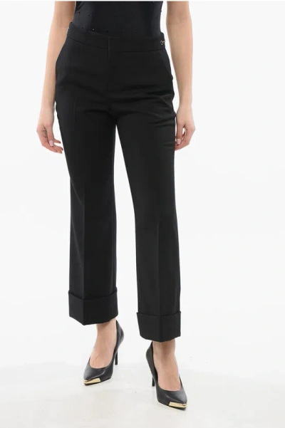 Gucci Wool Pants With Side Clamp In Black