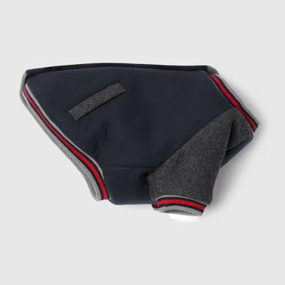 Gucci Babies'  Wool Pet Coat In Black