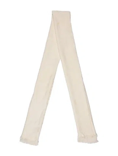 Pre-owned Gucci Wool Printed Scarf In Neutral