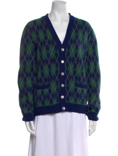 Pre-owned Gucci Wool Printed Sweater In Multi