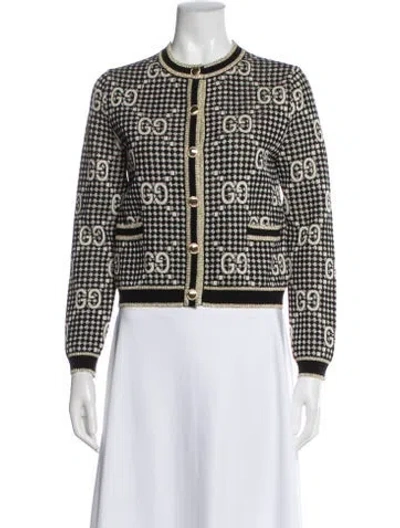 Pre-owned Gucci Wool Printed Sweater In Multi