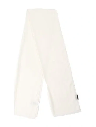 Pre-owned Gucci Wool Scarf In Neutral