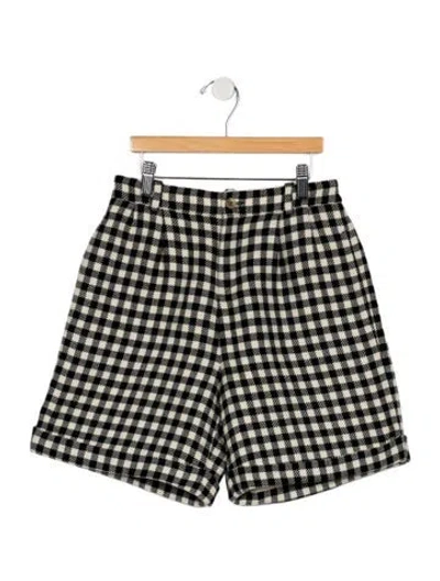 Pre-owned Gucci Kids' Wool Shorts In Neutrals