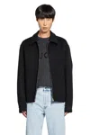 Gucci Twill Jacket With Web Detail In Black
