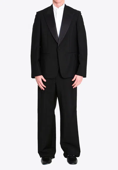 Gucci Wool Single-breasted Suit In Black