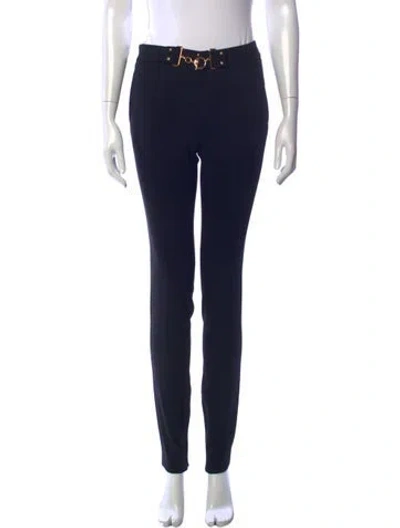 Pre-owned Gucci Wool Skinny Leg Pants W/ Tags In Blue